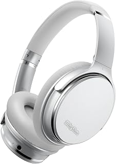 Srhythm NC35 Noise Cancelling Koptelefoon Bluetooth 5.0,Lichtgewicht, Opvouwbaar,Draadloze Hoofdtelefoon Over-ear met 50h+ batterij,Microfoon,USB-C Snellaadfunctie,Spraakoproep