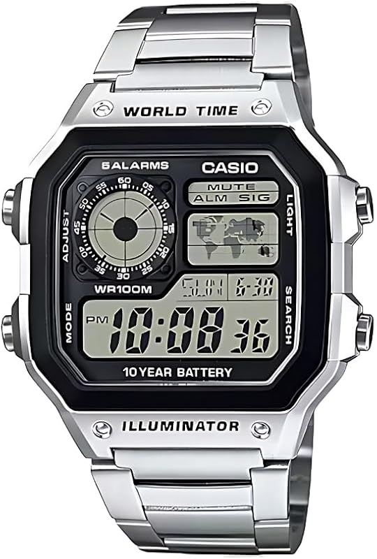 Casio Sports AE-1200WHD-1A Digitaal kwartshorloge voor mannen - tweedehands - als nieuw — outlet/retourdeal