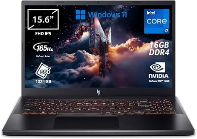 acer Nitro V 15 (ANV15-51-5678) Laptop Gamer 15,6 inch Full HD | NVIDIA GeForce RTX 5060 | Intel Core i7-13620H | 16 GB DDR5 RAM | 512 GB SSD | Windows 11
