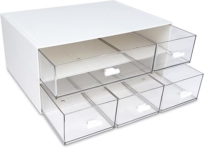 bureau-organizer met 5 lades - outlet/retourdeal