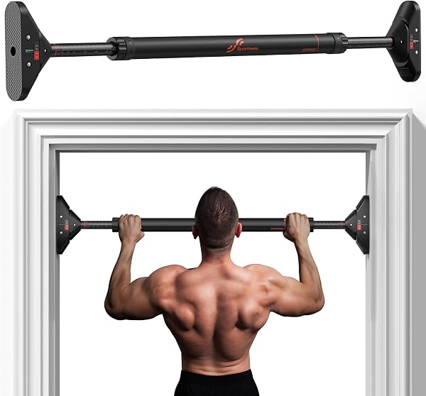 Sportneer Pull Up Bar Deur Chin Up Bar Geen Schroeven Deurframe Chin - outlet/retourdeal