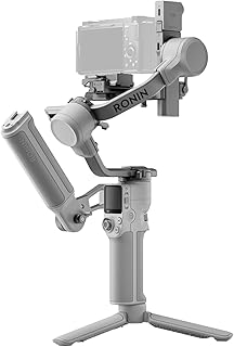 DJI RS 4 Mini Combo, Gimbalstabilisator, Canon/Sony/Nikon/Fujifilm | Slimme volgmodule, Hendel met een wijde greep, Native verticale opnamen van de 3e gen., Verbeterde Teflon-balancering
