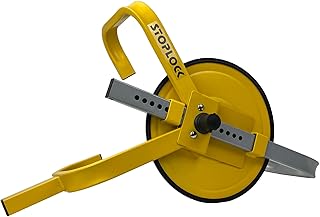 Stoplock Wielslot wielklem HG 400-00 - veilig anti-diefstalmiddel voor auto's, caravans, aanhangers en andere voertuigen met kleine wielen