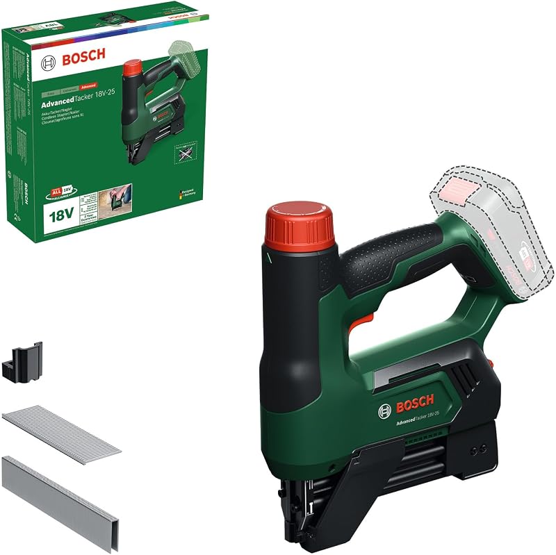 Bosch 18V System accutacker AdvancedTacker 18V-25 (krachtig 2-in-1 - outlet/retourdeal