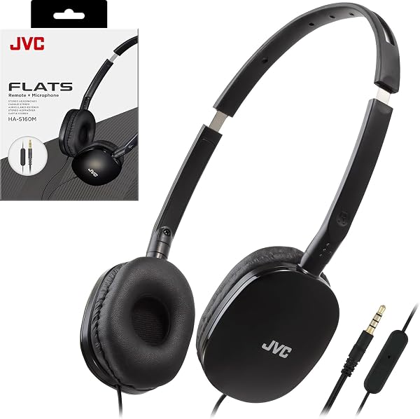 JVC Flats On-Ear Bedrade Koptelefoon - tweedehands - zeer goed — outlet/retourdeal