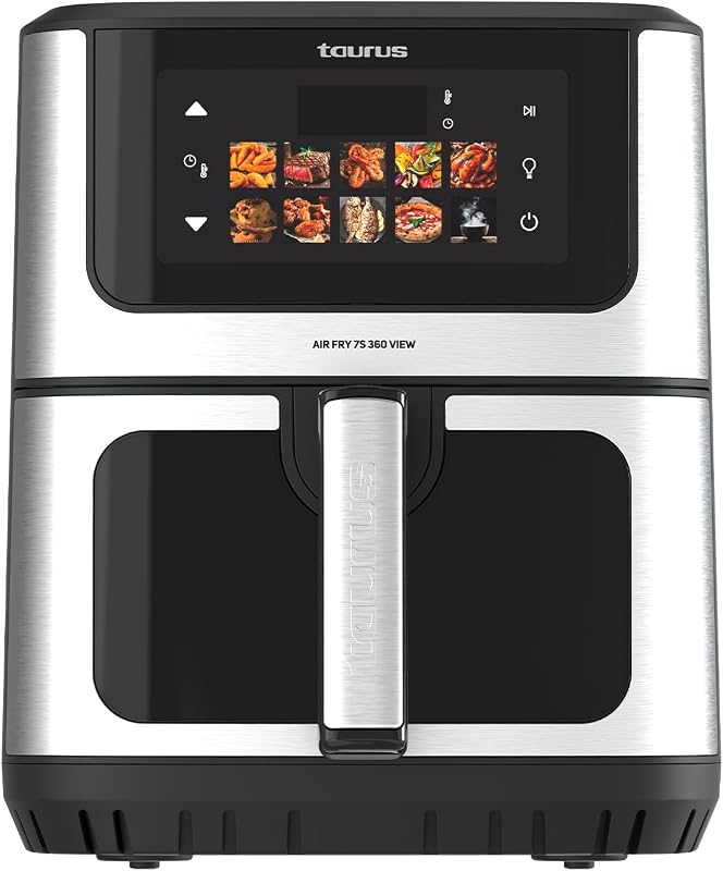 Taurus luchtfriteuse 7S 360 View + 1900W - outlet/retourdeal