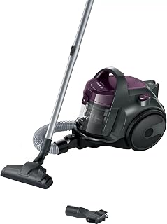 Bosch Serie | 2 stofzuiger zonder zak - paars, supercompact, hygiënisch filtersysteem, BGC05AAA1