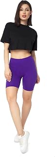 SOFTSAIL Leggings voor Vrouwen Biker Shorts Katoen Hoge Taille Buikcontrole Afslanken Ademend Elastische Dames Stretching Gym Workout Yoga Broek