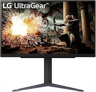 LG Ultragear™ 27GS75Q-B.AEU 27" Gaming PC Monitor - IPS-paneel QHD-resolutie (2560 x 1440), 1ms 180Hz (200Hz O/C), sRGB99% (CIE1931), AMD FreeSync, compatibel met NVIDIA G-Sync