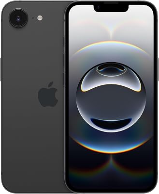 Apple iPhone 16e 128 GB: Gemaakt voor Apple Intelligence, A18-chip, buitengewone batterijduur, 48-MP Fusion-camera, 6,1‑inch Super Retina XDR‑display; Zwart