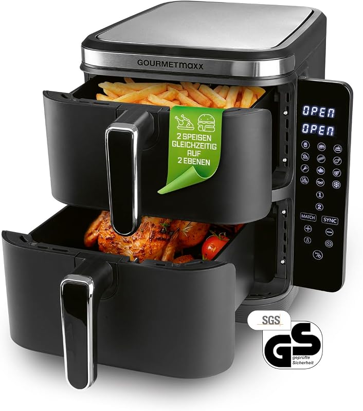 GOURMETmaxx FryUp Verticale heteluchtfriteuse - outlet/retourdeal