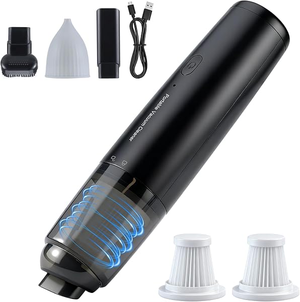 Handstofzuiger draadloos draagbare autostofzuiger met HEPA-filter - outlet/retourdeal