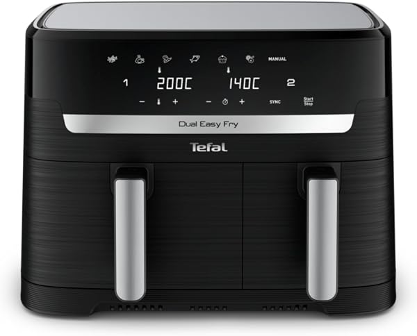 Tefal Dual Easy Fry Heteluchtfriteuse - tweedehands - als nieuw — outlet/retourdeal