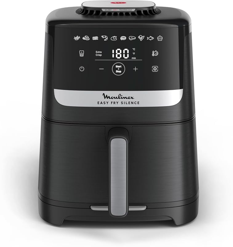 Moulinex Easy Fry Silence XL Black We 176Oil Less Fryer - outlet/retourdeal