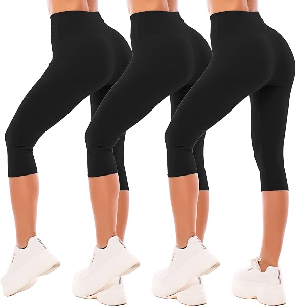 SINOPHANT Legging Capri met hoge taille voor vrouwen - outlet/retourdeal