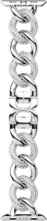 Swarovski Icons Sleutelhanger, Sparkling Chain Schakelarmband compatibel met Apple Watch