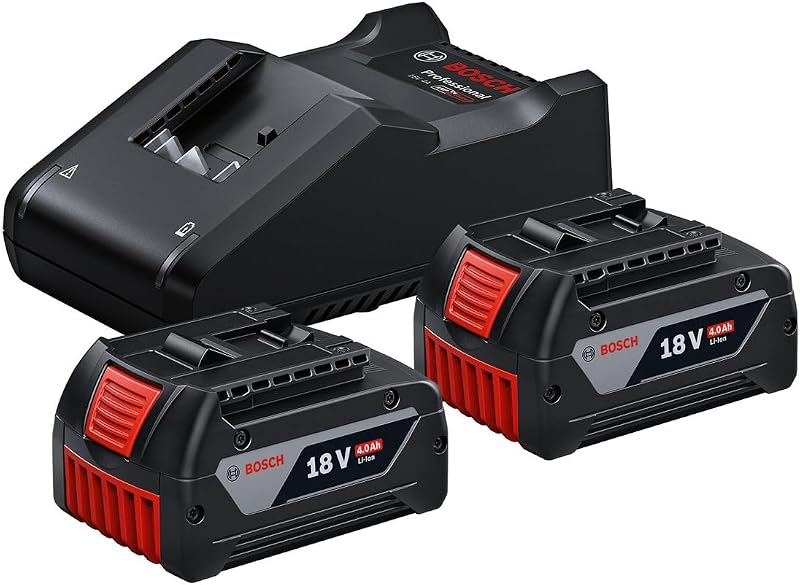 Bosch Professional 18V System accu-starterset: 2 x accu GBA 18V 4.0Ah - outlet/retourdeal