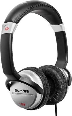 Numark HF125 Compacte DJ Hoofdtelefoon voor Opname en Monitoring met - outlet/retourdeal