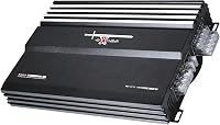 Excalibur X500.4 Klasse-D-versterker met 4 kanalen voor in de auto - outlet/retourdeal