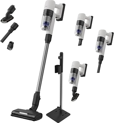 AEG Steelstofzuiger Draadloos 7000 AP72UB21AM, 2-in-1 Steel- en Handstofzuiger, tot 50 min Gebruikstijd, LED AllFloor Auto Mondstuk voor Alle Vloeren, 6-staps HEPA Filtratie, 0,3 L
