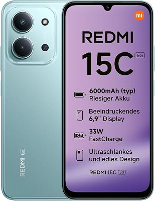 Xiaomi REDMI 15C 5G Smartphone 4+256GB - outlet/retourdeal