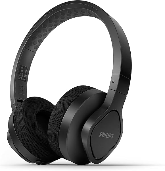 PHILIPS A4216BK/00 On-Ear-Sport-Koptelefoon Wireless (35 Uur - tweedehands - als nieuw — outlet/retourdeal