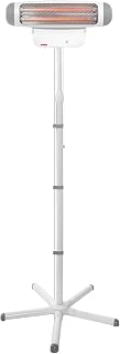 Reer 1928 Feelwell 2-In-1 Luiertafelspot Met Vloerverwarming En Wandmontage, 2 Warmtestanden, Timer, Kantelbeveiliging, Wit, 54.9 x 25 x 21.9 cm