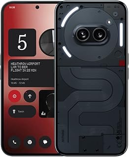 Nothing Phone (2a) 12+256GB - Handy ohne vertrag mit Nothing OS 2.5 - Schwarz