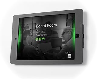 Lite iPad Wandhouder | Veilige & Robuuste Tablet Houder | Toegankelijke Front Camera & Home Button | Tablet Wandhouder Voor 7e, 8e & 9e Generatie (2019-2021) iPad 10,2 Inch | Zwart