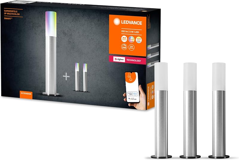 LEDVANCE Smart LED-tuinverlichting uitbreidingsset met 5 polen - outlet/retourdeal
