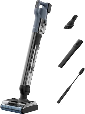 AEG Accustofzuiger, 2-in-1, voor nat en droog reinigen, draadloos, harde vloeren, zelfreiniging, digitale invertermotor, 18000 Pa, intelligente vuilherkenning, automatische modus, blauw