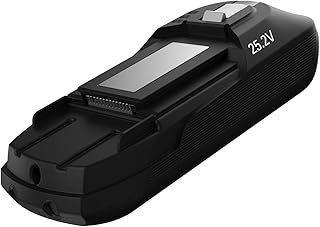 Rowenta ZR009701 X-Force 11.60 lithium-ionbatterij | 25,2 Volt | 45 minuten langere zuigervaring | compatibel met X-Force Flex 11.60 RH98, TY98, EO98 | Zwart, grijs