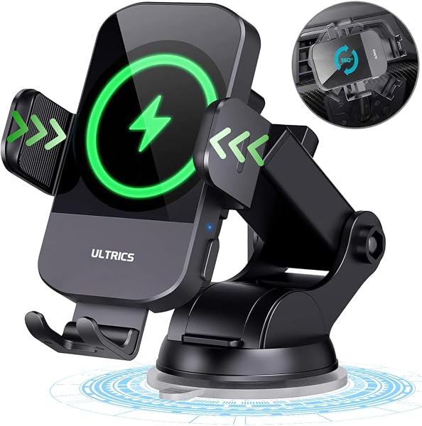 ULTRICS Autotelefoonhouder Draadloze Oplader - outlet/retourdeal