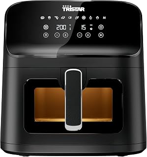 Tristar Airfryer met kijkvenster - 10 kookprogramma's - Antiaanbaklaag - Oververhittingsbeveiliging - 7,5 L - 1700 W - FR-9039