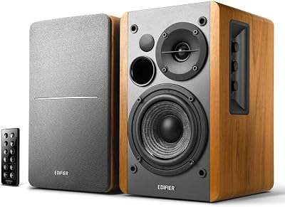 Edifier Studio R1280Db - 2.0 Bluetooth Luidsprekersysteem (42 Watt) Met Infrarood Afstandsbediening - Perfect Voor Tv, Pc, Notebook, Tablet, Smartphone Enz.