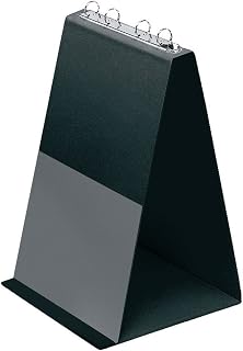Veloflex 4102080 tafel-flipchart A4, presentatie, flipchart, opstelringboek, van PVC, portretformaat, zwart