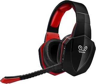 PS5 Wireless Gaming Headset Hoofdtelefoon Compatibel met PS5 PS4 PC Computer Nintendo Switch Helder Geluid Over-Ear Koptelefoon Afneembare Microfoon