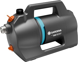Gardena Tuinpomp 4200 Silent: zeer stil, innovatieve irrigatiepomp, debiet 4200 l/u, 600 W motor, 3,9 bar, waterbestendig, energiezuinig (9054-20)