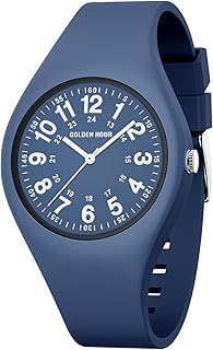 GOLDEN HOUR Analoge Unisex Horloges Waterdichte Sport Digitale Dames Horloges voor Mannen, Verpleegkundige Medische Professionals, Studenten, Jongens, Meisjes - Tijd Gloeiende Gemakkelijk te lezen