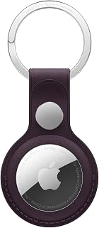 Apple FineWoven AirTag‑sleutelhanger - Braambes ​​​​​​​