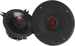 JBL Stage3 427 4 Inch 2-Weg Auto Luidsprekers, 150W Maximaal en 30W RMS, 75Hz-20000Hz Frequentiebereik, 3 Ohm Impedantie, Compact Ontwerp voor een Eenvoudige Upgrade van uw Fabrieks Audiosysteem