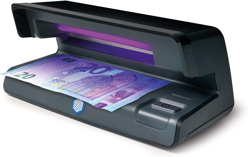 Safescan 50 Black - UV-detector voor valse bankbiljetten, verificatie van creditcards en identiteitsdocumenten