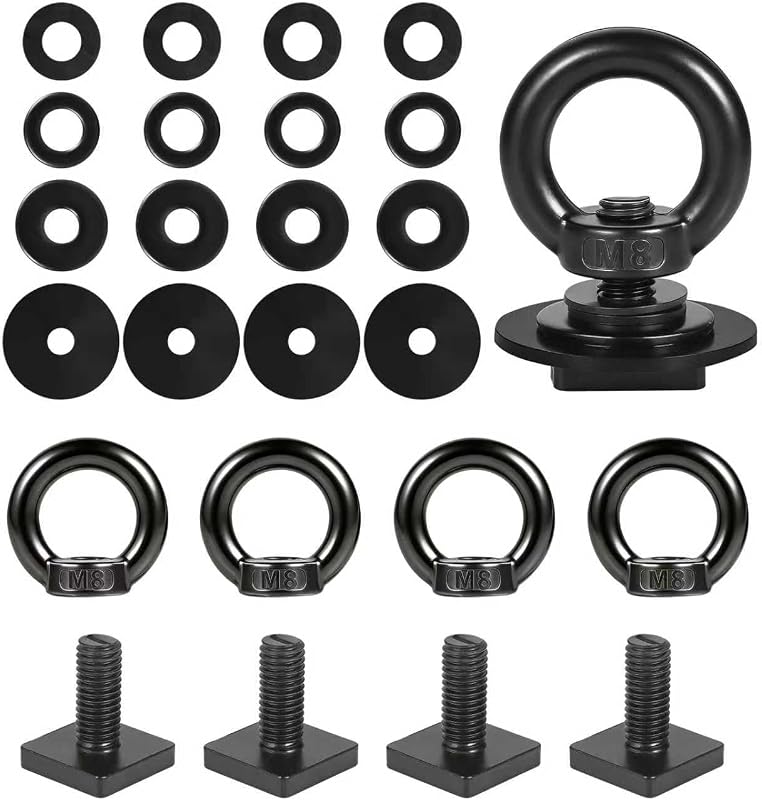 T-track mount Tie Down anker voor dakbagagedrager - outlet/retourdeal