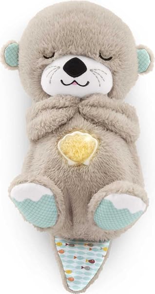 Fisher-Price Soothe 'n Snuggle Otter pluchen babyspeelgoed - outlet/retourdeal