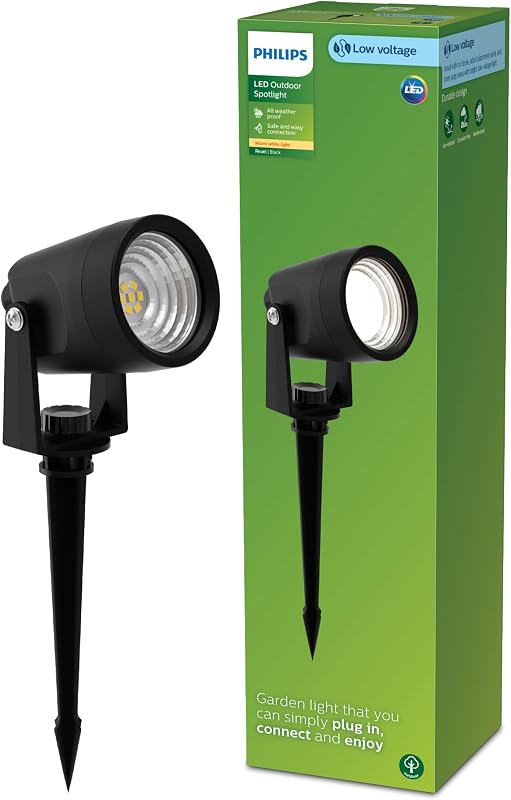 Philips Reuel GardenLink Sokkellamp met spies - outlet/retourdeal