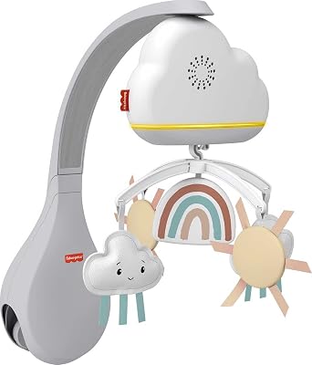 ​Fisher-Price Regenboog Muziekmobiel voor Wieg of Babybedje - outlet/retourdeal