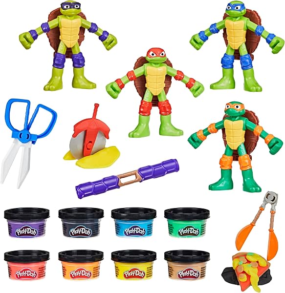 Play-Doh Teenage Mutant Ninja Turtles Cowabunga Creations-speelset - outlet/retourdeal