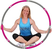 ResultSport Hula Hoop Adult Bands 1.2 kg Weight 100 cm Wide 8-Piece - outlet/retourdeal