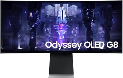Samsung Odyssey Neo G8 LS34BG850SUXEN computer monitor 86,4 cm (34") 3440 x 1440 Pixels UltraWide Quad HD OLED Zilver