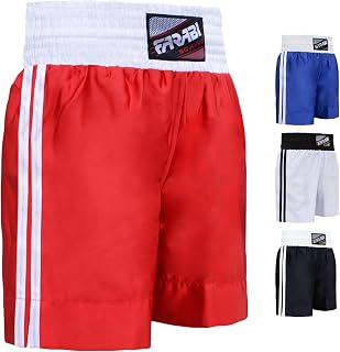 Farabi Sports Boxing Shorts – Boxing Trunks voor Training Ponsen, Sparren Fitness Gym Kickboxing Short Heren & Dames